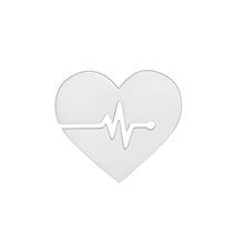 Load image into Gallery viewer, Fashion Simple ECG Heart Brooch