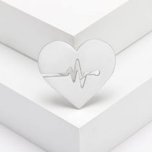 Load image into Gallery viewer, Fashion Simple ECG Heart Brooch