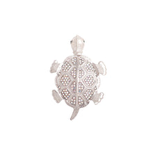 Load image into Gallery viewer, Fashion Cute Turtle Brooch with Colored Cubic Zirconia