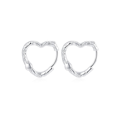 Simple and Fashion Hollow Heart-shaped Earrings