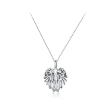 Load image into Gallery viewer, 925 Sterling Silver Fashion Simple Angel Wings Pendant with Necklace