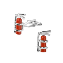 Load image into Gallery viewer, Fashion and Creative Fire Extinguisher Cufflinks