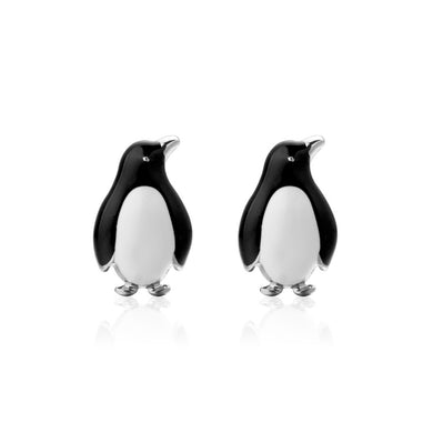 Simple and Cute Penguin Cufflinks