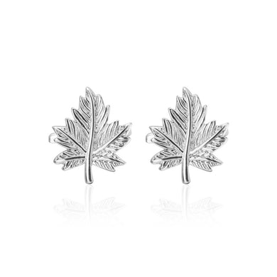 Fashion and Simple Maple Leaf Cufflinks