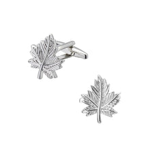 Load image into Gallery viewer, Fashion and Simple Maple Leaf Cufflinks