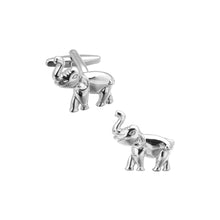 Load image into Gallery viewer, Simple and Cute Elephant Cufflinks