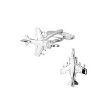 Load image into Gallery viewer, Fashion and Temperament Airplane Cufflinks