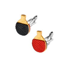 Load image into Gallery viewer, Fashion and Creative Table Tennis Racket Cufflinks
