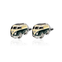 Load image into Gallery viewer, Simple and Fashion Enamel Bus-shaped Cufflinks