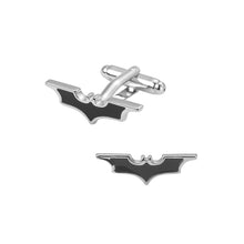 Load image into Gallery viewer, Simple and Personalized Bat Cufflinks