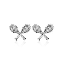 Load image into Gallery viewer, Fashion and Creative Tennis Racket Cufflinks