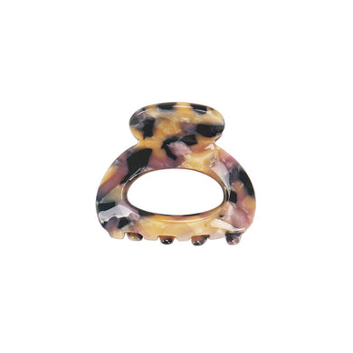 Simple and Fashion Colorful Pattern Hollow Geometric Hair Claw