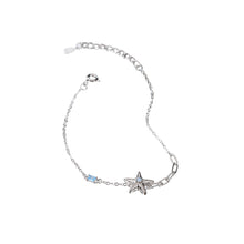 Load image into Gallery viewer, 925 Sterling Silver Fashion Simple Star Bracelet with Cubic Zirconia